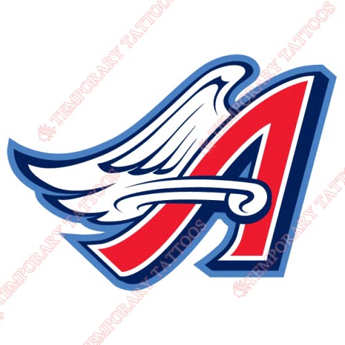 Los Angeles Angels of Anaheim Customize Temporary Tattoos Stickers NO.1636